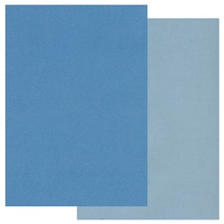 GRO-AC-40190-A5 Groovi Two Tone A5 Parchment Blue 